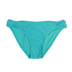 Carolinas Saltwater Turquoise Women's Swim Bottom Sz Lg